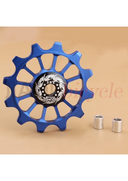 Siyah Stil Muqzı Bisiklet 12T Seramik Rulman Kılavuz Kasnak Bisiklet Arka Vites Pozitif ve Negatif Diş Seramik Kılavuz Kasnak Tekerleği (Yurt Dışından) indirimleri