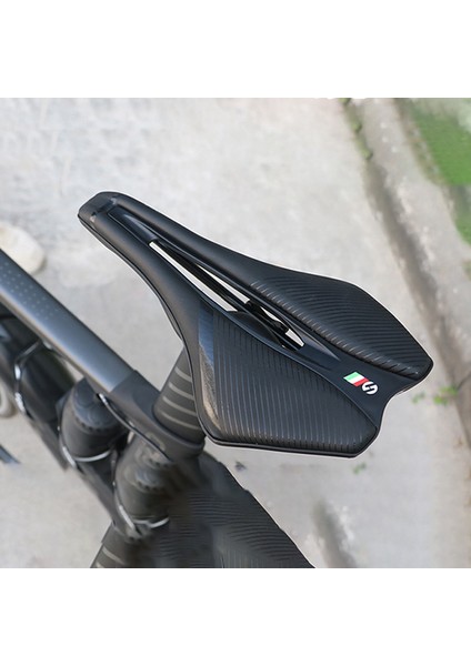 Gümüş Genişlik 139 mm Stili Toseek Bisiklet Sele Yumuşak Kalın Dağ Yol Bisikleti Bisiklet Geniş Koltuk Ped Mtb Bisiklet Karbon Sele Bisiklet Aksesuarları (Yurt Dışından)