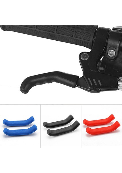 Siyah Stil 1 Çift Dağ Bisikleti Direksiyon Tutma Kavrama Sarma Bisiklet Fren Kolu Kaymaz Silikon Kılıf Koruyucu Çıkarılabilir Direksiyon Kavrama Kılıfı (Yurt Dışından) fiyatları