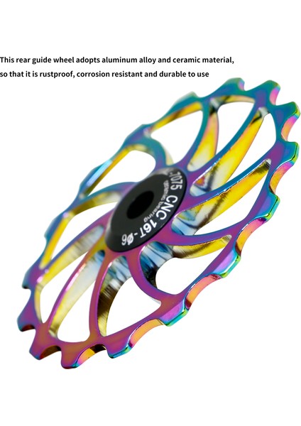 12T Tarzı Mtb Bisiklet C Arka Aktarıcı Jockey Tekerlek Seramik Rulmanlı Makara Yol Bisikleti Kılavuz Rulosu Idareci (Yurt Dışından) modelleri