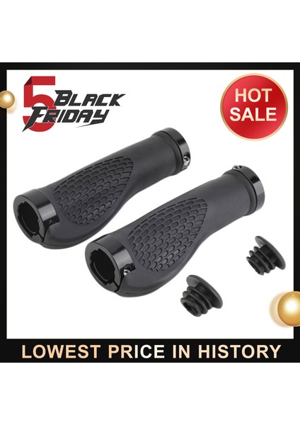 No.2 Tarzı Dayanıklı Kaymaz Ergonomik Kauçuk Dağ Bisikleti Siyah Direksiyon Tutacakları Bisiklet Kilitleme Uçları Sıcak Satış Dropship (Yurt Dışından) fiyatları