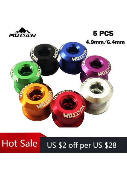 Sarı 4.9 mm 5 Adet Stil 5 Adet Mtb Bisiklet Zincir Vida Seti Bisiklet Zincir Tekerleği Cıvataları Alüminyum Yol Bisikleti Parçaları Için Kolu Civataları (Yurt Dışından) fiyatları