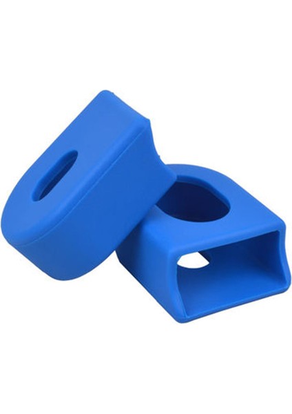 Mavi Stil Bisiklet Krank Kapağı Koruyucu Silikon Bisiklet Yarışı Krank Bot Koruyucular Krank Seti Koruyucu Kılıf (Yurt Dışından)