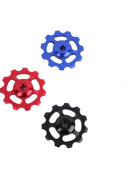 11T-KIRMIZI Stili 11T Alüminyum Alaşım Mtb Bisiklet Arka Aktarıcı Makaralı Jockey Yol Bisikleti Kılavuzu Rulosu Gerilim Ayarı Parça Bisiklet Aksesuarı (Yurt Dışından) modelleri