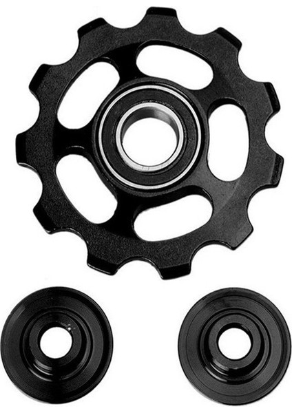 11T-KIRMIZI Stili 11T Alüminyum Alaşım Mtb Bisiklet Arka Aktarıcı Makaralı Jockey Yol Bisikleti Kılavuzu Rulosu Gerilim Ayarı Parça Bisiklet Aksesuarı (Yurt Dışından) fırsatları