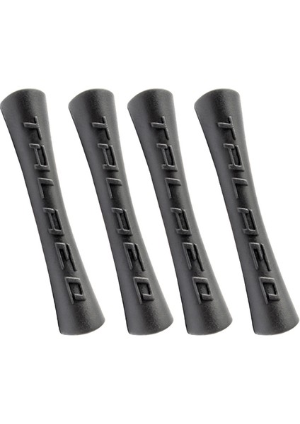 Siyah 4 Adet Tarzı Muqzı Bisiklet Kablosu Koruyucu Fren Vites Hattı Çerçeve Koruma Kılıfı Mtb Yol Sabit Dişli Bisiklet Universal (Yurt Dışından)