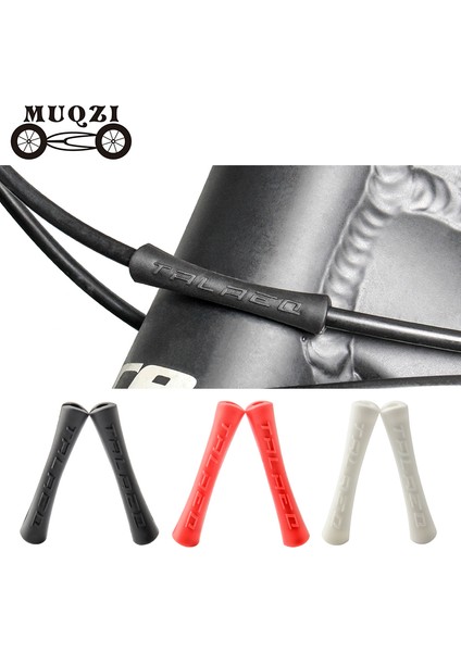 Siyah 4 Adet Tarzı Muqzı Bisiklet Kablosu Koruyucu Fren Vites Hattı Çerçeve Koruma Kılıfı Mtb Yol Sabit Dişli Bisiklet Universal (Yurt Dışından) fiyatları
