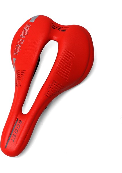 Siyah Stil Selle Italia Ultra-Hafif Dağ Bisikleti Koltuğu Triatlon Yarışı Bisiklet Koltuğu Hollow Nefes Alabilen Bisiklet Koltuk Yastığı Geniş (Yurt Dışından) fiyatları