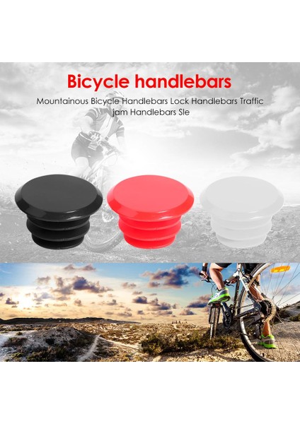 Beyaz Stil 2 Adet Bisiklet Gidon Fişleri Bisiklet Tutma Kolu Kapakları Plastik Dağ Bisikleti Kavrama Kapları Bisiklet Gidon Aksesuarları Için (Yurt Dışından) modelleri