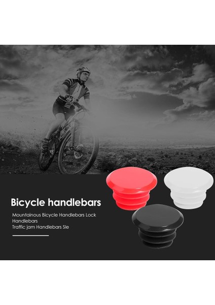 Beyaz Stil 2 Adet Bisiklet Gidon Fişleri Bisiklet Tutma Kolu Kapakları Plastik Dağ Bisikleti Kavrama Kapları Bisiklet Gidon Aksesuarları Için (Yurt Dışından) fırsatları