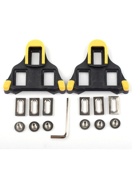 Kırmızı Stil Yol Bisikleti Pedal Plakası Spd Sl Bisiklet Pedalları Klipsi Öz Kilitleme Plakası Yüzen Pedal Plakaları Bisiklet Ayakkabıları Bisiklet Aksesuarları (Yurt Dışından) fırsatları