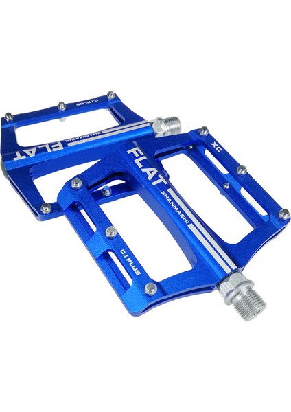 Mavi Stil Yeni Dağ Bisikleti 8 Renk Platform Alaşım Yol Bisikleti Pedalları Hafif Mtb Bisiklet Pedalı Bisiklet Aksesuarları (Yurt Dışından)