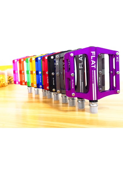 Mavi Stil Yeni Dağ Bisikleti 8 Renk Platform Alaşım Yol Bisikleti Pedalları Hafif Mtb Bisiklet Pedalı Bisiklet Aksesuarları (Yurt Dışından) fiyatları