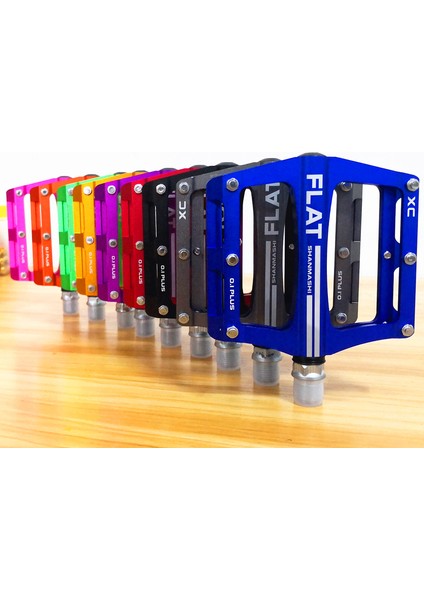 Mavi Stil Yeni Dağ Bisikleti 8 Renk Platform Alaşım Yol Bisikleti Pedalları Hafif Mtb Bisiklet Pedalı Bisiklet Aksesuarları (Yurt Dışından) indirimleri