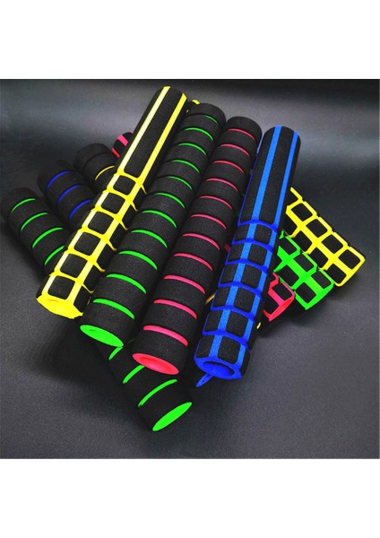 Kırmızı Stil 2 Adet Bisiklet Yarışı Motosiklet Direksiyon Köpük Sünger Kavrama Kılıfı Anti Kayma Yumuşak Direksiyon Bisiklet Çubuğu 22CM Uzun Bisiklet Kavramları (Yurt Dışından) fiyatları