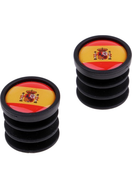 Isviçre 22MM Tarzı Mtb Dağ Yol Bisikleti Için 1 Çift Bisiklet Ulusal Bayrak Direksiyon Uç Tapaları (Yurt Dışından) fırsatları