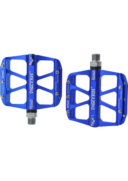 S2-Mavi Tarzı Mzyrh Bisiklet Pedalları Bisiklet Pedal Kaymaz Mtb Pedallar Alüminyum Alaşımlı Düz Uygulanabilir Su Geçirmez Bisiklet Aksesuarları (Yurt Dışından)
