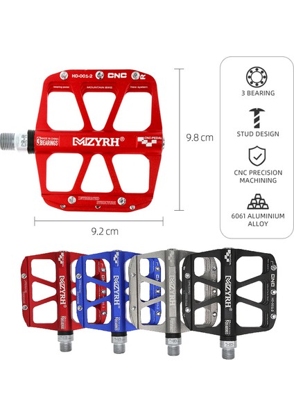 S2-Mavi Tarzı Mzyrh Bisiklet Pedalları Bisiklet Pedal Kaymaz Mtb Pedallar Alüminyum Alaşımlı Düz Uygulanabilir Su Geçirmez Bisiklet Aksesuarları (Yurt Dışından) modelleri