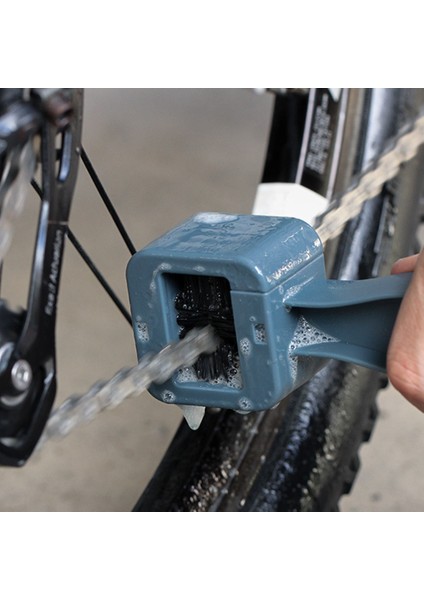 E Tipi Stili Plastik Motorsiklet Bisiklet Zincir Temizleme Fırçası Dişli Kir Fırçası Mtb Bisiklet Makine Yıkama Fırçası Temizleyici Bisiklet Temizleme Kiti (Yurt Dışından)