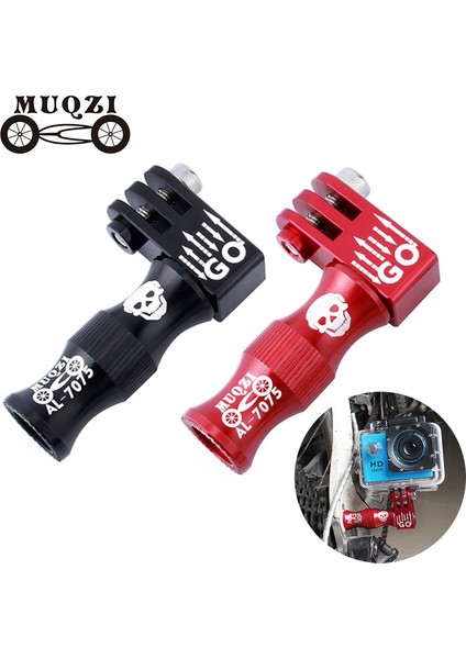 Kırmızı Korsan Işareti Stili Muqzı Bisiklet Tekerlek Göbeği Braketi Tutucu Bağlayıcı Hızlı Salınım Kamerası Montaj Alüminyum Alaşımlı Tripod Tutacağı Kelepçe (Yurt Dışından) fiyatları