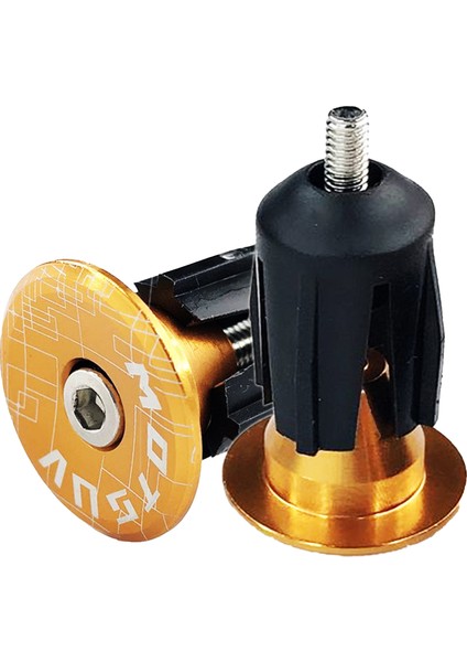 Sarı Stil 2 Adet Alüminyum Alaşım Bisiklet Direksiyonu Uç Takozları Kapları Yol Dağ Bisikleti Mtb Kavrama Direksiyonu Uç Kapağı Bisiklet Aksesuarı (Yurt Dışından)