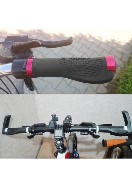 Mavi Stil Ergonomik Bisiklet Sapı Kavrama Yol Bisikleti Anti-Kayma Kauçuk Kilitleme Direksiyon F2TC (Yurt Dışından) indirimleri