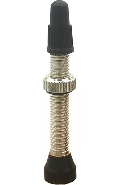 Gümüş Tarzı 40MM Bisiklet Tüpüsüz Presta Valf, Mtb ve Yol Bisikleti Tüpüsüz Lastikler Için Bakır Vana (Yurt Dışından)