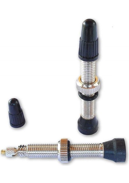 Gümüş Tarzı 40MM Bisiklet Tüpüsüz Presta Valf, Mtb ve Yol Bisikleti Tüpüsüz Lastikler Için Bakır Vana (Yurt Dışından) fiyatları