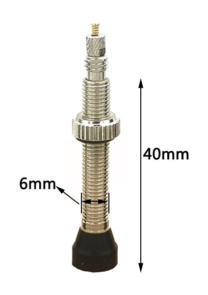 Gümüş Tarzı 40MM Bisiklet Tüpüsüz Presta Valf, Mtb ve Yol Bisikleti Tüpüsüz Lastikler Için Bakır Vana (Yurt Dışından) indirimleri