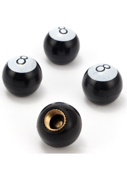 Mavi Top Stili Çanta Evrensel Top Lastik Valf Kapakları Oto Araba Kamyon Dağ Bisikleti Bilardo Havuz 8 Top Lastik Lastik Hava Valf Gövdesi Tekerlek Kapakları (Yurt Dışından)