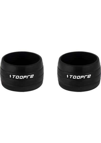 Siyah Stil 2 Adet Yol Bisikleti Motosiklet Dikme Yüzük Sabit Dişli Bisiklet Kaymaz Silikon Sap Korumalı Kol Bandı Bisiklet Aksesuarları (Yurt Dışından)