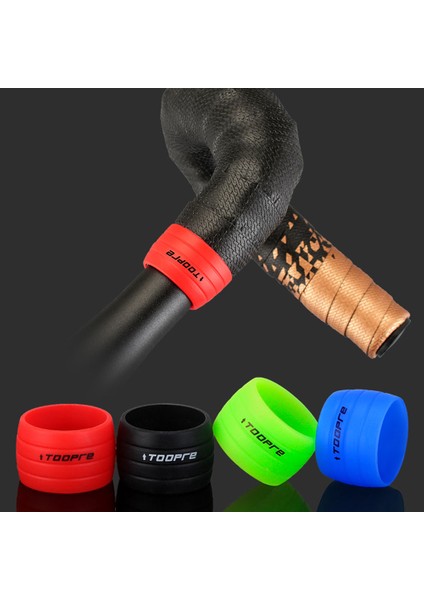 Siyah Stil 2 Adet Yol Bisikleti Motosiklet Dikme Yüzük Sabit Dişli Bisiklet Kaymaz Silikon Sap Korumalı Kol Bandı Bisiklet Aksesuarları (Yurt Dışından) fiyatları