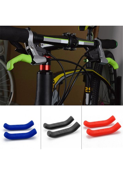 Siyah Stil Dağ Katlanabilir Fren Bisikleti Kolu Koruma Silikon Kılıfı Yüksek Aşınma Direnci Kaymaz Tutuş Fren Kolu Sabit (Yurt Dışından) indirimleri