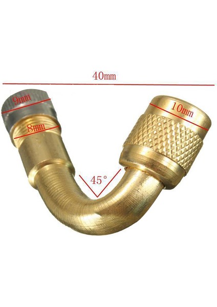 Yeşil Stil 1 Adet Yüksek Kaliteli Pirinç Araba Vana Uzatma Gövdesi Adaptörü Motosiklet Bisiklet Hava Lastik Valfi Için - Derece Hava Lastiği Valfi Aksesuarı (Yurt Dışından) fırsatları