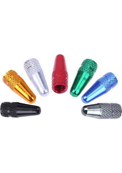 Altın Tarzı 5 Adet Alüminyum Alaşım Bisiklet Presta Valf Kapakları Bisiklet Aksesuarı Yüksek Basınçlı Tırnaklı Lastik Valf Toz Kapağı Bisiklet Aksesuarları Için (Yurt Dışından) fırsatları