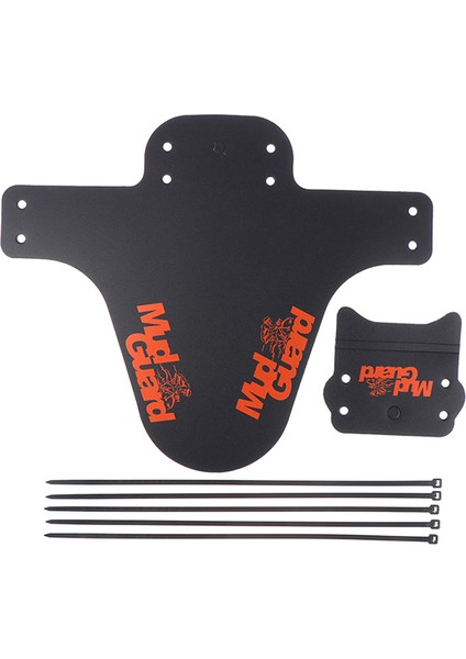 Turuncu Tarzı Renkli Mtb Yol Bisikleti Çamurluk Bisiklet Kanatları Ön Bisiklet Çamurluğu Dağ Bisikleti Için Bisiklet Fender Bisiklet (Yurt Dışından)