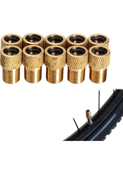 5 Adet Tarzı Sıcak Satış Resta'dan Schrader Vana Adaptör Dönüştürücü Yol Bisikleti Bisiklet Döngü Pompası Tüp Pop Bisiklet Aksesuarları (Yurt Dışından) modelleri