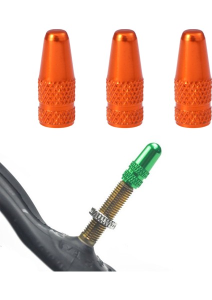 Turuncu Tarzı Mtb Yol Bisikleti Dağ Bisikleti Lastik Hava Valf Kapakları Toz Kapakları Için Bisiklet Alüminyum Alaşımlı Fransız Valf Kapakları (Yurt Dışından) modelleri