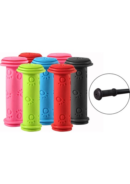 Siyah Stil 1 Çift Kauçuk Bisiklet Bisikleti Tutacak Kaymaz Su Geçirmez Üç Tekerlekli Scooter Çocuk Bisikleti Tutacağı Için Handlebar (Yurt Dışından) indirimleri