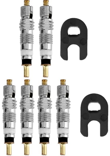 2 Adet Tarzı Valf Çekirdeği Çıkarma Aracı ile Presta'dan Schrader'a Bisiklet Valfi Dönüştürücü (Yurt Dışından) modelleri