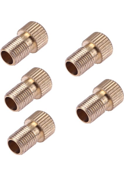 5 Adet Tarzı Bisiklet Valf Adaptörü Hava Pompası Dönüştürücü Presta'dan Schrader'a Mtb Yol Bisikleti Lastik Gaz Valf Adaptörü Tüp Pompası Onarım Araçları (Yurt Dışından)