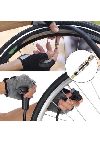 12 Adet Tarzı Mtb Yol Bisikleti Lastik Tamir Hizmeti Parçaları ile Pcs Presta Valf Pirinç Çekirdek Aracı Bisiklet Lastik Hava Valfi W Opsiyonel Aracı (Yurt Dışından) fiyatları