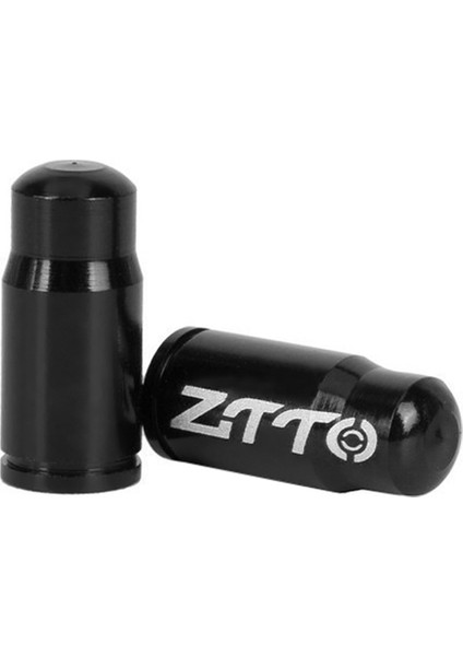 Siyah Stil 2 Adet Bisiklet Lastik Vana Kapağı Ultrahafif Alüminyum Dağ Yolu Bisikleti Vana Kapakları Presta Lastik Vana Koruyucu Toz Kapakları Için (Yurt Dışından)