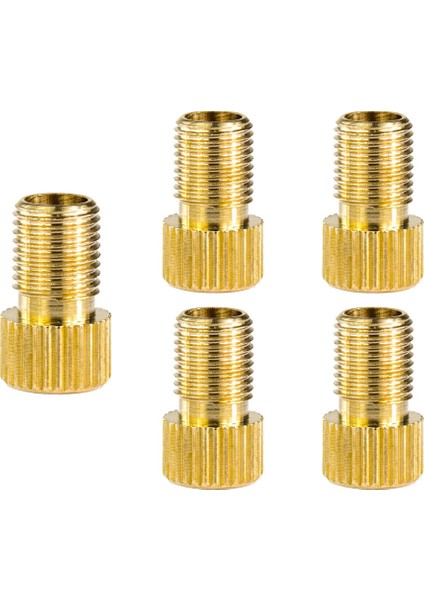 5 Adet Tarzı Yüksek Bisiklet Valf Adaptörü Dv, Sv Dunlop, Fransız Valf ile Av Araç Valfi ve Yıkama Için Bisiklet Aksesuarları Pcs (Yurt Dışından)