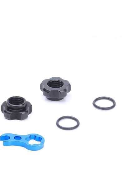 1 Takım Stili Bisiklet Presta Valf Somun + Takma Anahtarı Mtb Yol Bisikleti Tüpüsüz Lastik Valf Kapağı Vakum Lastik Nozulu Kilidi Aksesuarları (Yurt Dışından)