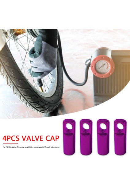 Kırmızı Stil 4 Adet Tekerlek Alüminyum Alaşım Vana Toz Kapakları Koruyucu Bisiklet Presta Kap Toz Geçirmez Bisiklet Aksesuarları (Yurt Dışından) fırsatları