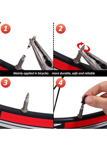 12 Adet Tarzı Bisiklet Ventil Çekirdeği Universal Fransız Presta Bisiklet Lastiği Mtb Değiştirilebilir Yedek Presta Ventil Çekirdeği Aracı (Yurt Dışından) fırsatları