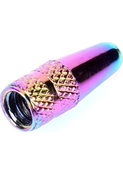 Gümüş Tarzı 5 Adet Gökküşağı Renkli Bisiklet Lastik Valf Kapağı Alüminyum Yüksek Basınçlı Valf Kapakları Presta Bisiklet Lastik Şapka Bisiklet Aksesuarları (Yurt Dışından) indirimleri