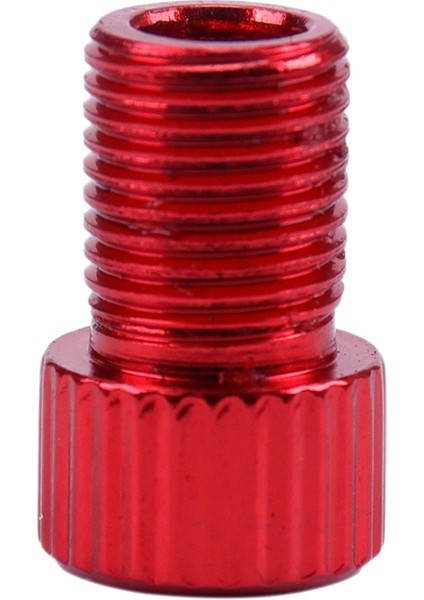 Kırmızı Stil 4 Adet Alüminyum Alaşım Vana Adaptörü Pompa Dönüştürücü Presta'dan Schrader Vana Adaptörü Kapları Gaz Nozulu Bisiklet Aksesuarları (Yurt Dışından)