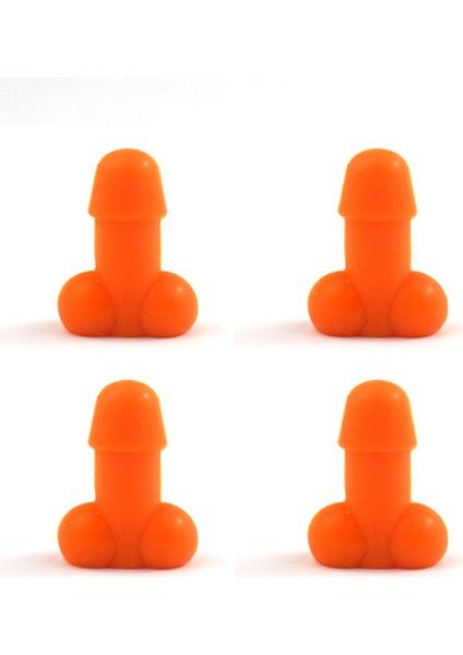 Turuncu Tarzı 4 Adet Komik Bisiklet Valf Kapakları Araba Lastik Valf Kapakları Luminous Kapaklar Mtb Dağ Bisikleti Lastik Valf Koruyucu Bisiklet Aksesuarları (Yurt Dışından)